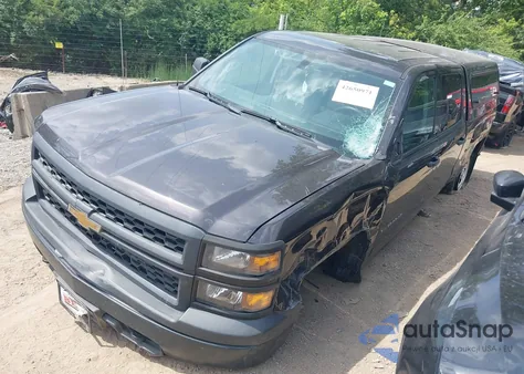 2015 Chevrolet Silverado 1500 Wt из США, поврежденный, VIN 3GCUKPEH3FG416535